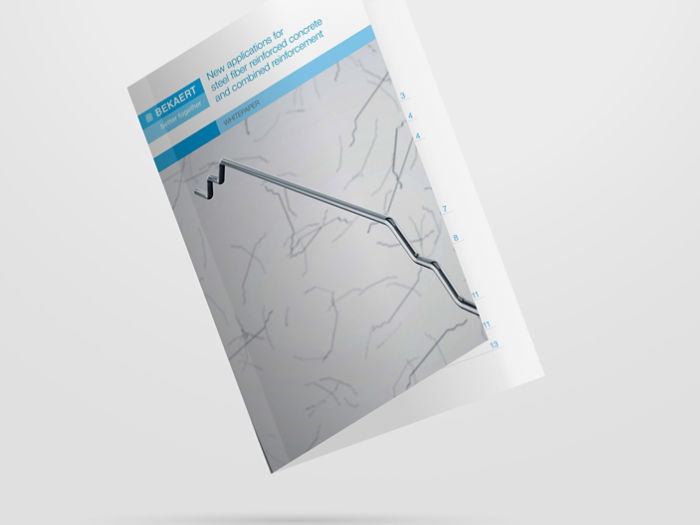 New applications for steel fiber reinforced concrete and combined reinforcement